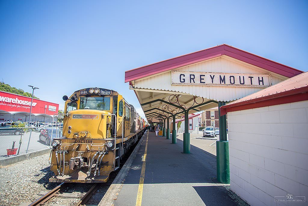 紐西蘭 | 格雷茅斯 Greymouth | 橫貫東西向的阿爾卑斯山號觀景列車 TranzAlpine Train