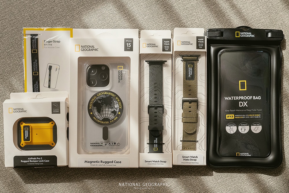 開箱 | 國家地理 National Geographic | 什麼?台灣也能買到國家地理 3C 周邊配件,快跟我一起帶著出門去旅行! - 第1張圖