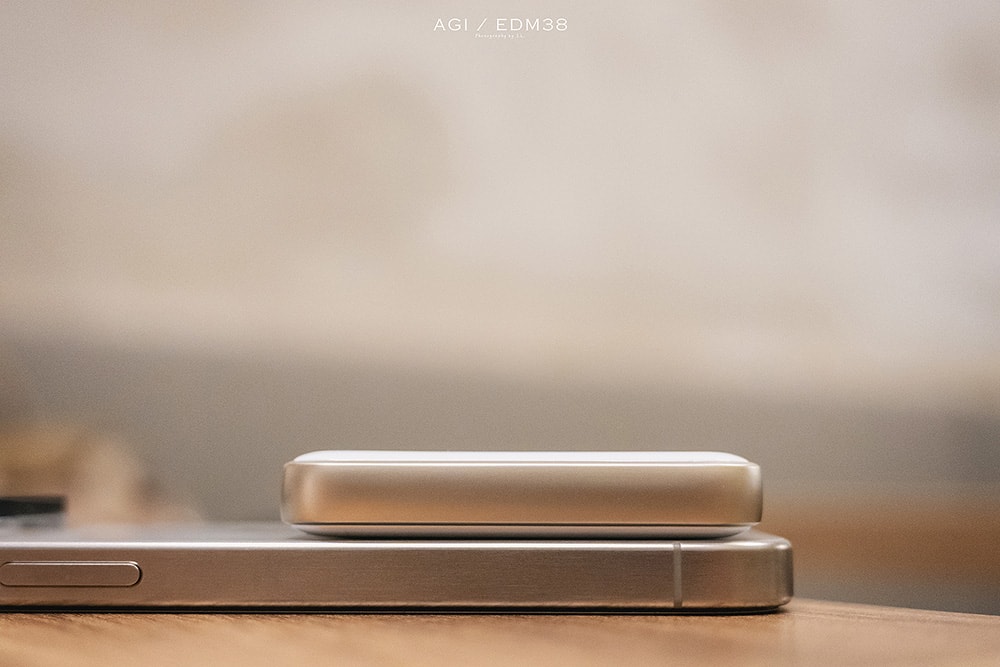 3C 開箱 | AGi EDM38 | 磁吸式 Type-C 外接式 SSD,iPhone 15 Pro 高畫質錄影沒煩惱! - 第5張圖