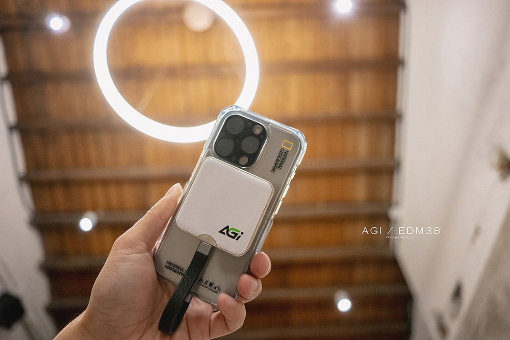 3C 開箱 | AGi EDM38 | 磁吸式 Type-C 外接式 SSD,iPhone 15 Pro 高畫質錄影沒煩惱! - 第6張圖